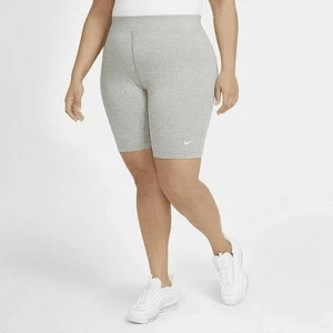 Pantalones Cortos de Bicicleta Nike Para Mujer de Tiro Medio Gris 3X Nuevos con Etiquetas - Imagen 1 de 9