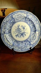 spode blue room 10.5" plate floral pattern - Picture 1 of 2