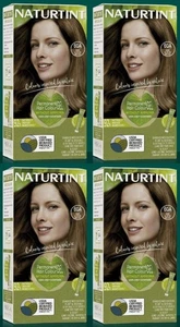 Naturtint Permanent Hair Colourant Deep Almond Brown 6GA, 170ml ( PACK OF 4 ) - Picture 1 of 1