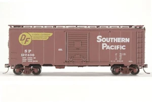 HO Athearn Southern Pacific 40ft AAR Slide-Door Box Car #127430 Mtl Whl Kd Xlnt! - Picture 1 of 10