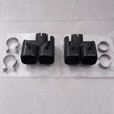 Tubo de escape trasero con punta de silenciador para Land Rover Defender 90 110 130 2020-2024 Foto 1 de 4