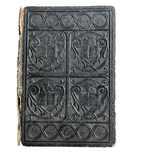 Holy Bible Douay Confraternity 1950 New Catholic Version Leather Cover Damage - Foto 1 di 24