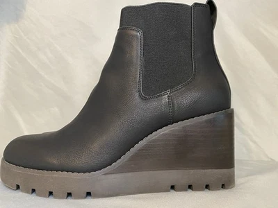 Bota Chelsea Crown Vintage Marleen Wedge 7.5 para mujer negra Foto 1 de 4