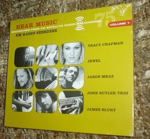 HEAR MUSIC XM RADIO SESSIONS VOLUME 1 CD, NEW & SEALED, RARE, JEWEL, MRAZ,BLUNT - Picture 1 of 2