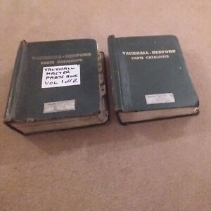 VAUXHALL /BEDFORD MASTER PARTS LIST TWO LARGE VOLUMES FACTORY PUBLICATIONS