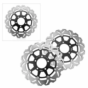 Front L&R Brake Disc Rotors for SUZUKI GSX 600R 750R 04-05 GSX 1000R 03-04 K3 K4 - Picture 1 of 10