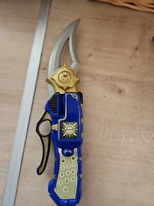Rare Power Ranger Blue Sword Battle Gear Knife Dagger (2006) Bandai Toy Works - Bild 1 von 3