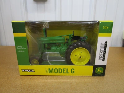 1947 John Deere G tractor wide front ERTL Prestige 1/16 box diecast farm toy Z - Image 1 of 4