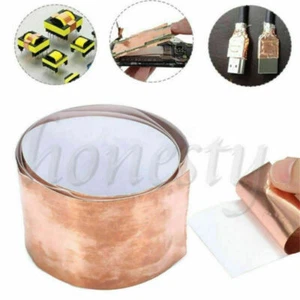 50mm*1M Copper Foil Shielding Tape Low Impedance Conductive Adhesive - Picture 1 of 6