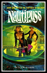 Cartel de colección Nautipuss pulp fiction impresión lona imán nevera 6x8 grande - Imagen 1 de 2