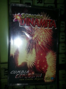 BRAND NEW SEALED Sonora Dinamita - Cumbia Explosiva con Lucho Argain cassette - Picture 1 of 2