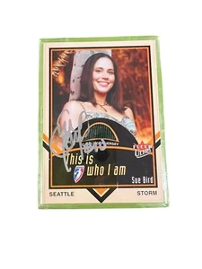 Sue Bird WNBA Storm signed jersey card - Picture 1 of 3