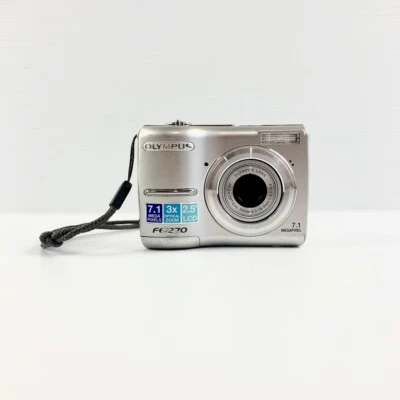 Olympus FE-270 Digital Camera 7.1 MP, 3x Optical Zoom, 2.5" Screen - For Parts - Image 1 of 4