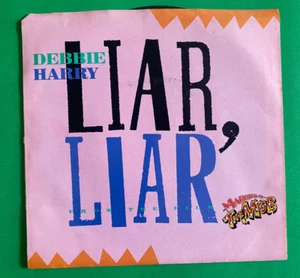 Debbie Harry Liar Liar 7” Vinyl Pic Cover Married To The Mob Soundtrack Blondie - Picture 1 of 2