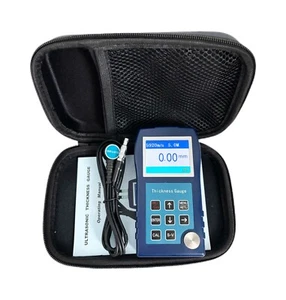 Ultrasonic Thickness Meter Gauge for Metal Steel with 0.75-400mm Store 2000 Data - Picture 1 of 11