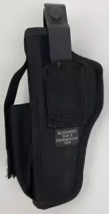OEM BLACKHAWK Multi-use Ambidextrous Nylon Holster with Magazine Pouch Size 3 - Picture 1 of 6
