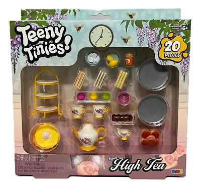 Mini juego de comida Teeny Tinies Teeny High Tea Party juguete muñeca/casa de muñecas miniatura Foto 1 de 3