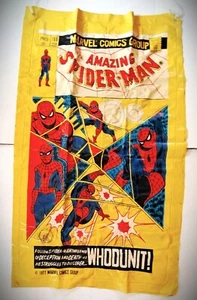 Vintage 1977 Marvel Amazing Spiderman Inflatable Rubber Raft Pool Beach - Picture 1 of 18
