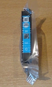 ORIGINAL EPSON 29 Cyan (blau) Patrone ORIGINAL T2982 ERDBEERE Vac' versiegelte Tinte - Bild 1 von 3
