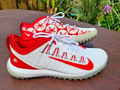 Zapatos deportivos de lacrosse NIKE Huarache Seven 7 OHIO STATE BV0863-103 para mujer talla 7 Foto 1 de 4