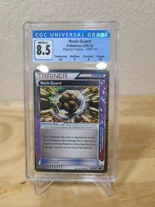 2013 Pokemon Black & White Plasma Freeze Ave Spec Rock Guard 108 CGC 8.5 - Picture 1 of 3