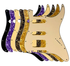 Golpeador de guitarra para EE. UU. Fender Strat HSS sin orificio de control opción multicolor - Imagen 1 de 27