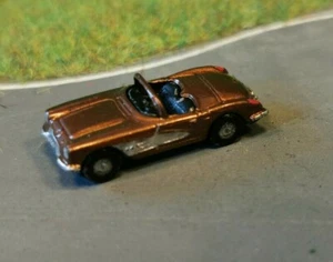 Metall Modell -  IMU  Corvette Cabrio braun - Bild 1 von 7