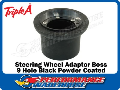 Steering Wheel Adaptor Boss Mg Mga 55-62 Mgb 62-69 Mgc 67-69 Sprite Mk3/4 Black - image 1 of 2