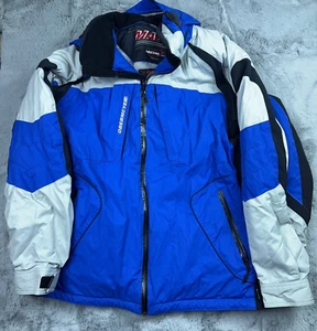 Obermeyer Jacket Men Extra Large Blue Soft Shell Outdoor Hiking Snowboarding - Picture 1 of 10