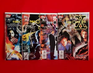 The X-Files 4 5 6 7 1995 Topps Comics lot includes Firebird 3-part story - Picture 1 of 7
