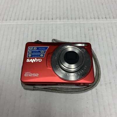 Cámara digital SANYO VPC-E1292 12 megapíxeles solo para reparación de piezas Foto 1 de 4