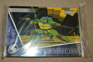 FACTORY SEALED 2003 FLEER TEENAGE MUTANT NINJA TURTLES TMNT 4 CARD RARE PROMOS