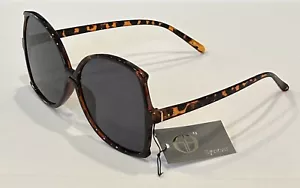 Retro Oversized XL Square Butterfly Fashion Sunglasses - Tortoise Frame - (44) - Picture 1 of 3
