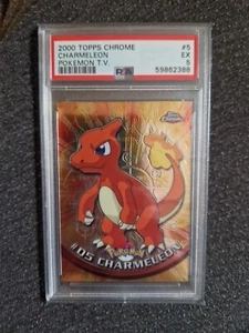 Pokemon Topps 2000 cromo Charmeleon #5 PSA 5 excelente - Imagen 1 de 2