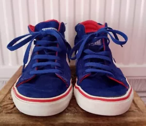 Converse Stylish & Timeless Blue Suede Hi Top Boots . Size UK 5 EU 38 ❤️❤️❤️ - Picture 1 of 10