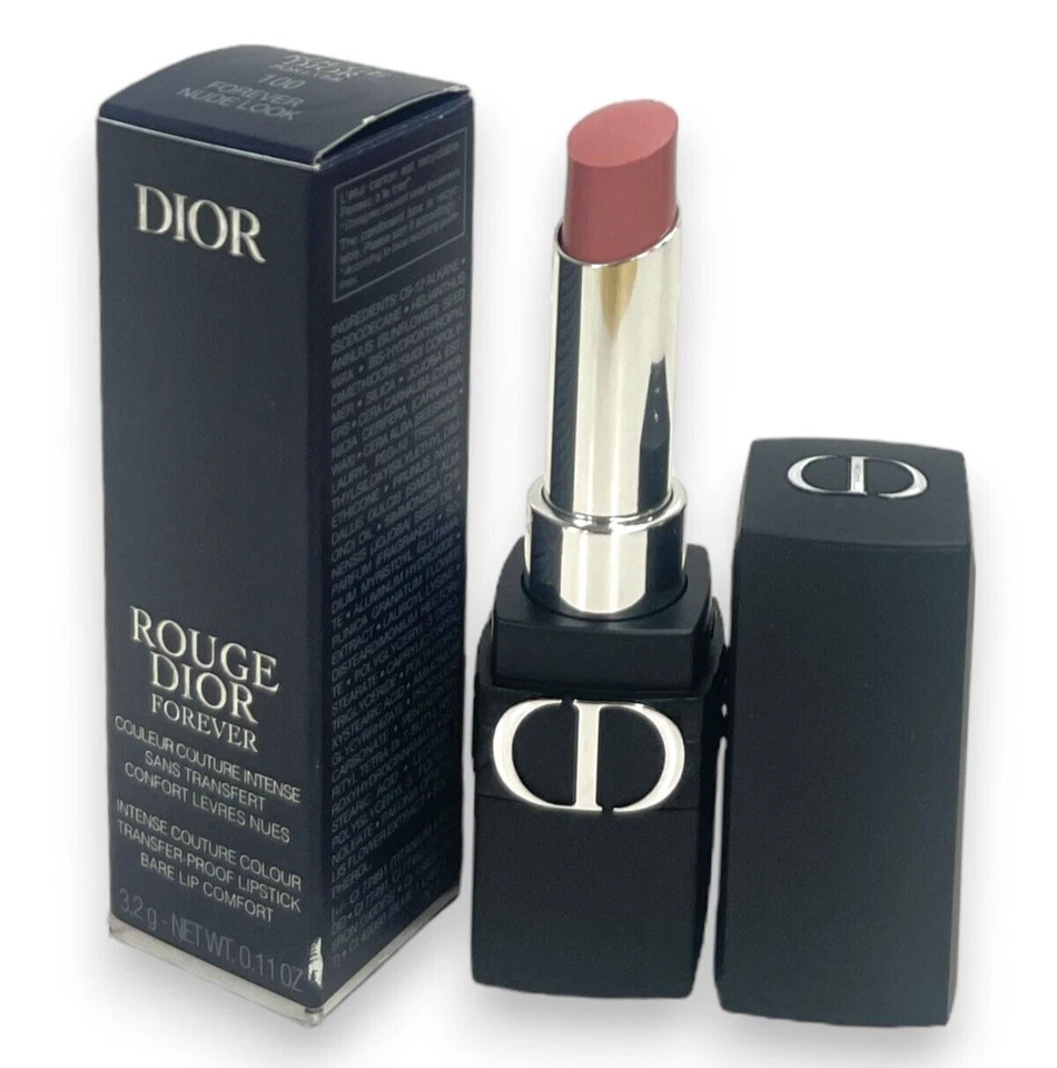 Dior Rouge Dior Forever Intense Couture Colour 100 Forever Nude Look Authentic