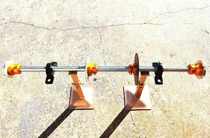 Piñón de disco llave completa eje sólido 1000 mm 30 mm posiciones flexibles PCD 3X78 MM - Imagen 1 de 1