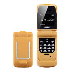 J9 Mini Flip Mobile Phone 0.66" Smallest Cell Phone Wireless BT Dialer For Kids