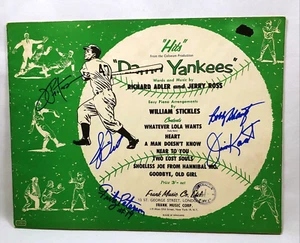 Vintage 1955 Signed Damn Yankees Hits Book Shantz Kaat Peterson Dent Pepitone - Picture 1 of 16