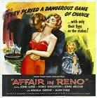 Affair In Reno Movie Poster 11X14 John Lund Doris Singleton John Archer Angela