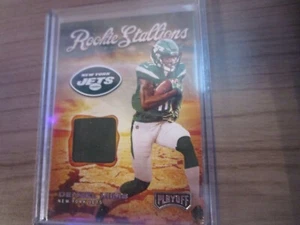 DENZEL MIMS JETS JERSEY 2020 PLAYOFF ROOKIE STALLIONS JERSEY FOOTBALL CARD#RS-23 - Picture 1 of 1