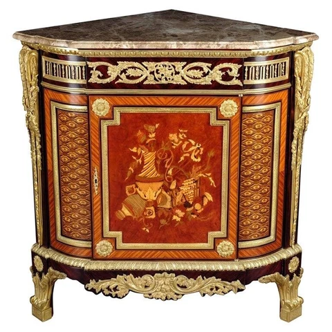 Q' Corner Chest from The 20. Jh Antique Empire Style Louis XV, Jean Henri Cover