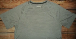 LAYER 8 QWICK-DRAY GRAY ATHLETIC SHIRT TOP MENS SIZE MEDIUM - Picture 1 of 3
