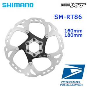 Rotores de freno de disco Shimano DEORE XT Ice-Tech SM-RT86 6 pernos 160 180 203 mm MTB - Imagen 1 de 1