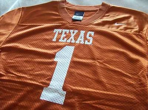 TEXAS LONGHORNS NIKE FUSSBALLTRIKOT JUGEND X-LARGE 20 NEU MIT ETIKETT # 1 - Bild 1 von 9