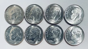 2016 P - 2023 P Roosevelt Dimes, Multiple Die Chips And Die Crack Error Lot - Picture 1 of 22