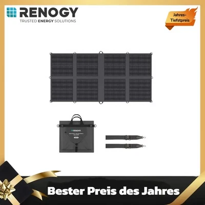 Renogy 200W tragbare Solardecke N-Typ Zelle Faltbar Solarmodul Für Marine SUV RV