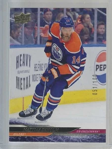 2024-25 Upper Deck #78 Mattias Ekholm UD Exclusives #/100 - Bild 1 von 2