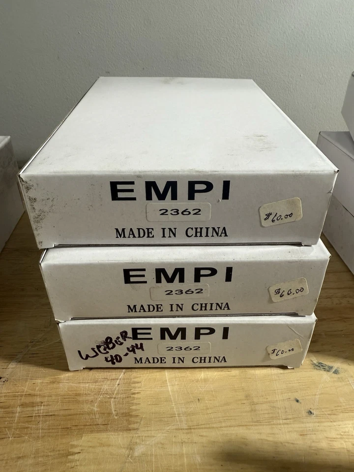 KIT DE RECONSTRUCCIÓN DE CARBURADOR EMPI 2362 WEBER 40-44 IDF / 40-44 HPMX VW ESCARABAJO BUG GHIA Foto 1 de 1