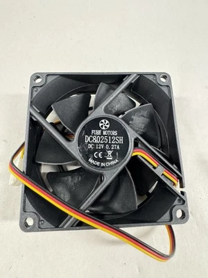 Fuhe Motors DC802512SH 80mm 12V 0.27A Cooling Fan 4-Pin Molex Connector - Image 1 of 4